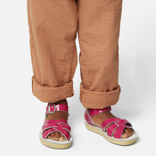 Swimmer Shiny Fuchsia Kids Sandal - Kids Narrow Fit Sandals - Salt-Water Sandals EU