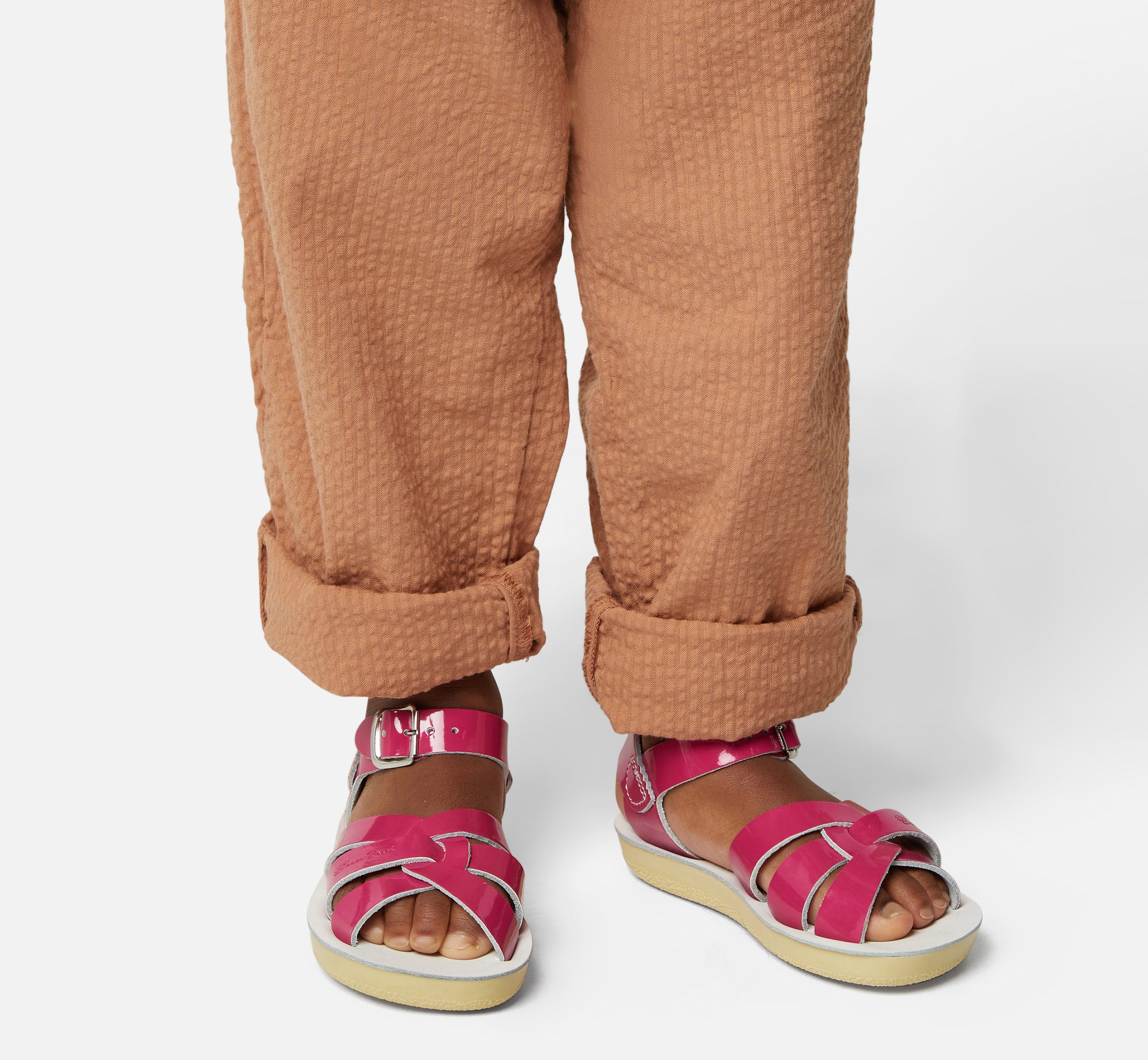 Swimmer Shiny Fuchsia Kids Sandal - Salt-Water Sandals EU