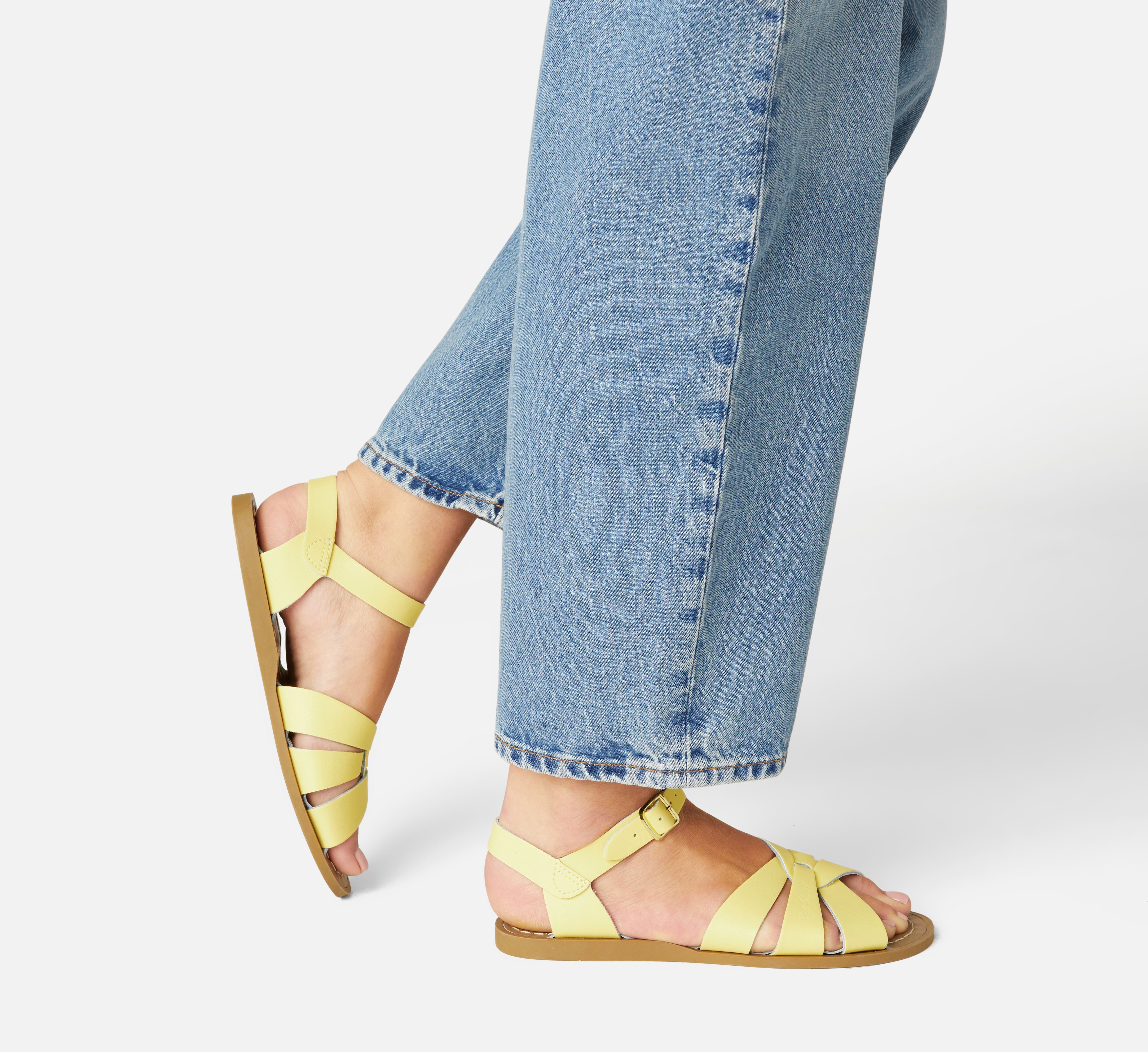 Original Butter Yellow Womens Sandal - Salt-Water Sandals EU
