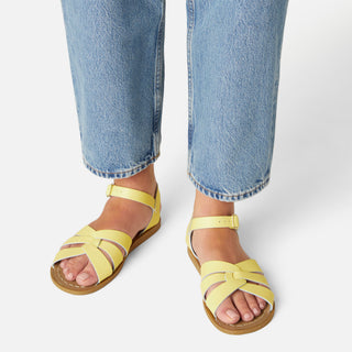 Original Butter Yellow Womens Sandal - Gelbe Damensandalen - Salt-Water Sandals EU