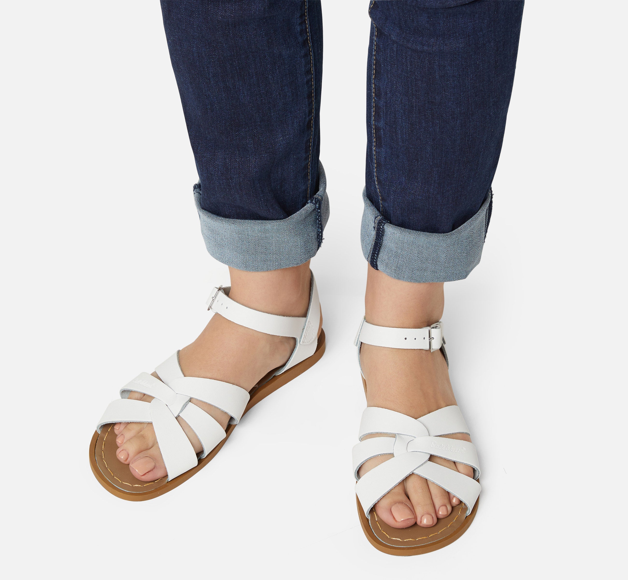 Sandale Blanche Original Pour Femme - Salt-Water Sandals EU