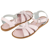 Original Shiny Pink Kids Sandal - Kids Vulcanised Sole Sandals - Salt-Water Sandals EU