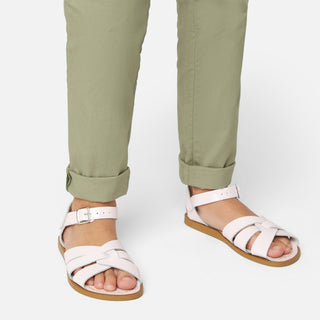 Original Shiny Pink Kids Sandal - Kids Vulcanised Sole Sandals - Salt-Water Sandals EU