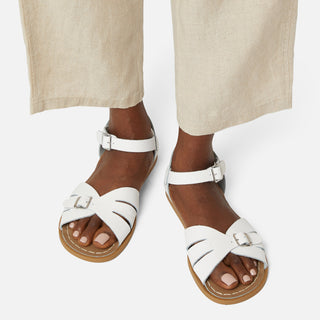 Classic Weiße Damensandale - Weiße Damensandalen - Salt-Water Sandals EU