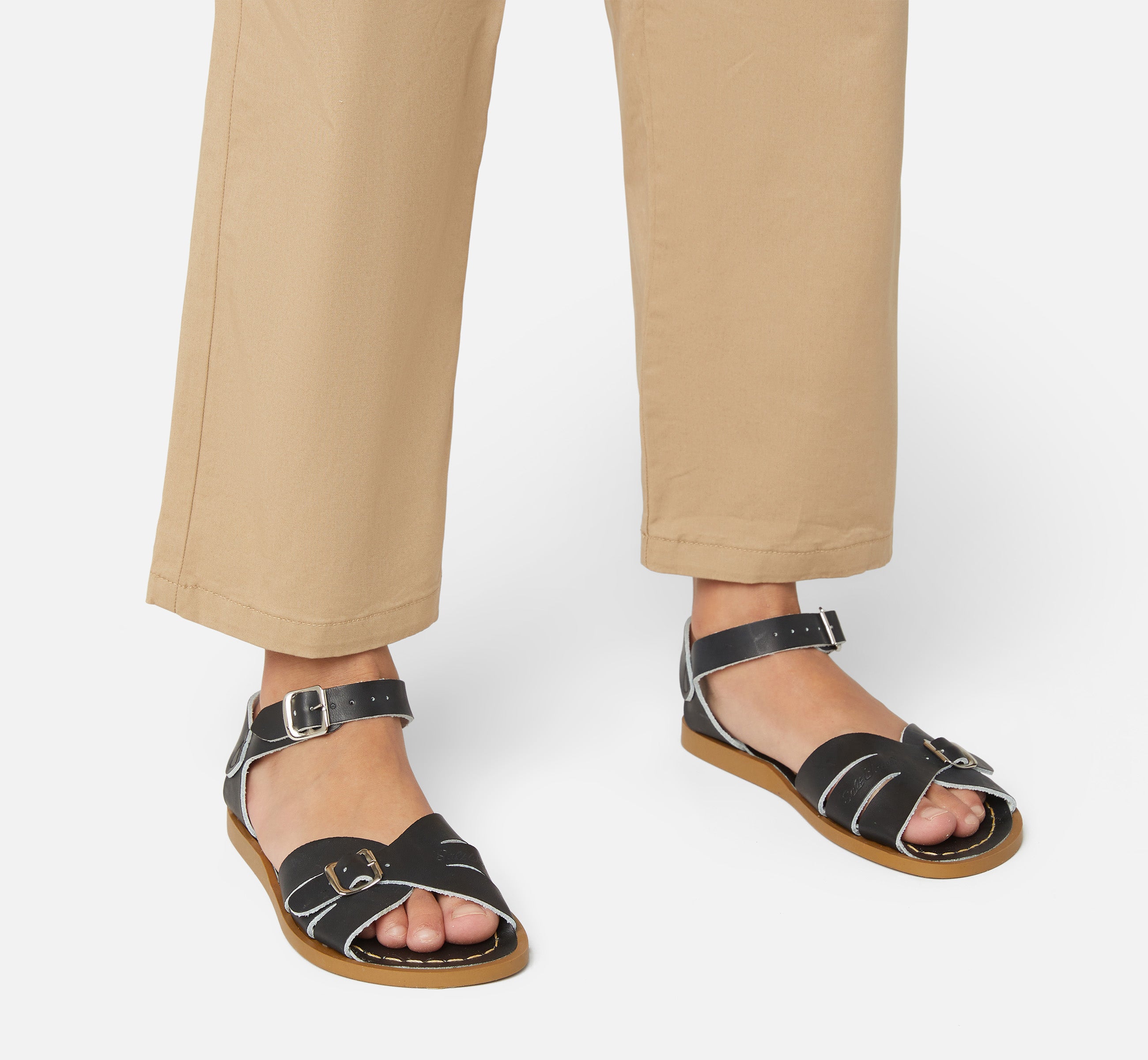 Classic Black Kids Sandal