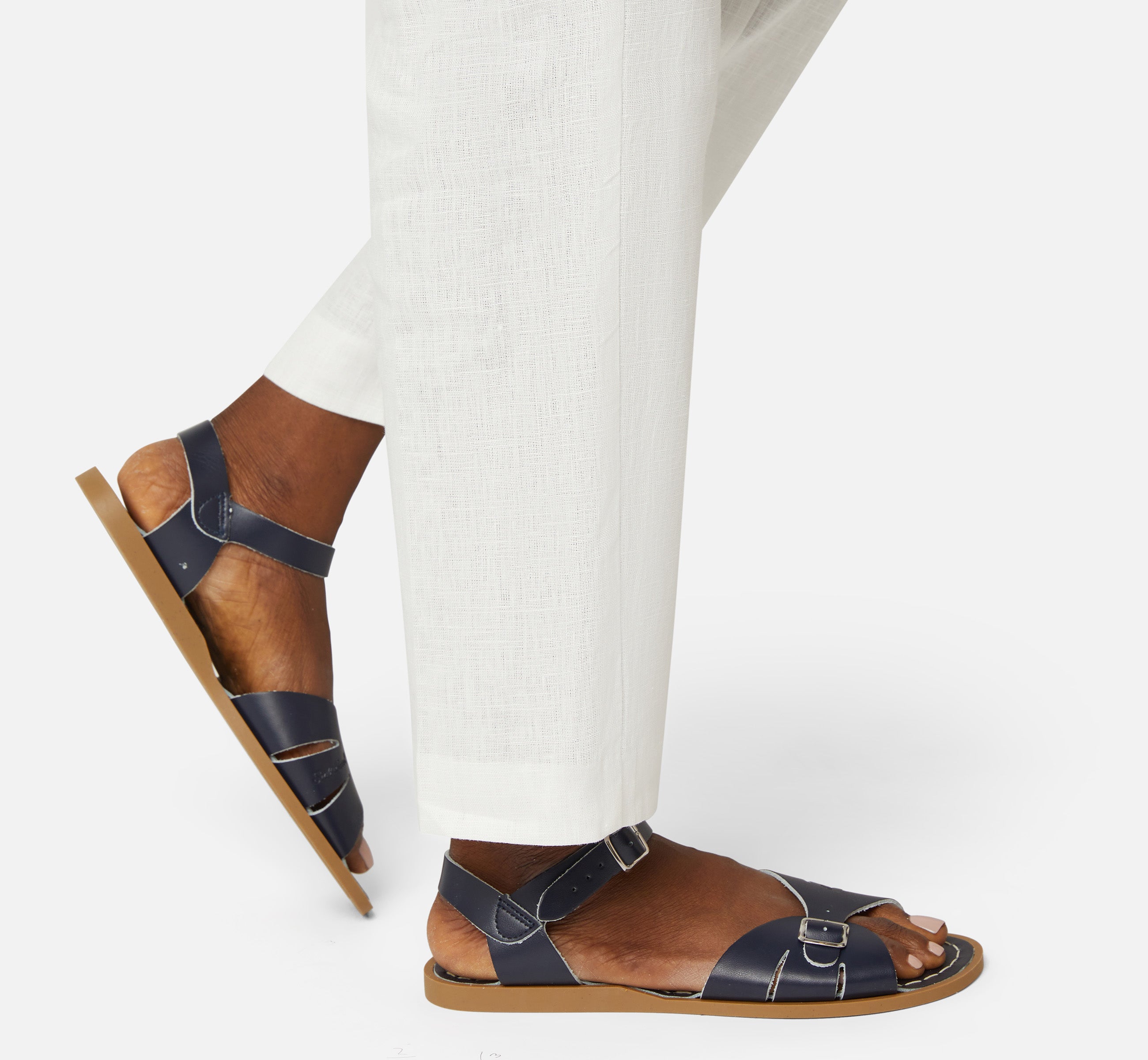 Classic Navy Womens Sandal - Salt-Water Sandals EU