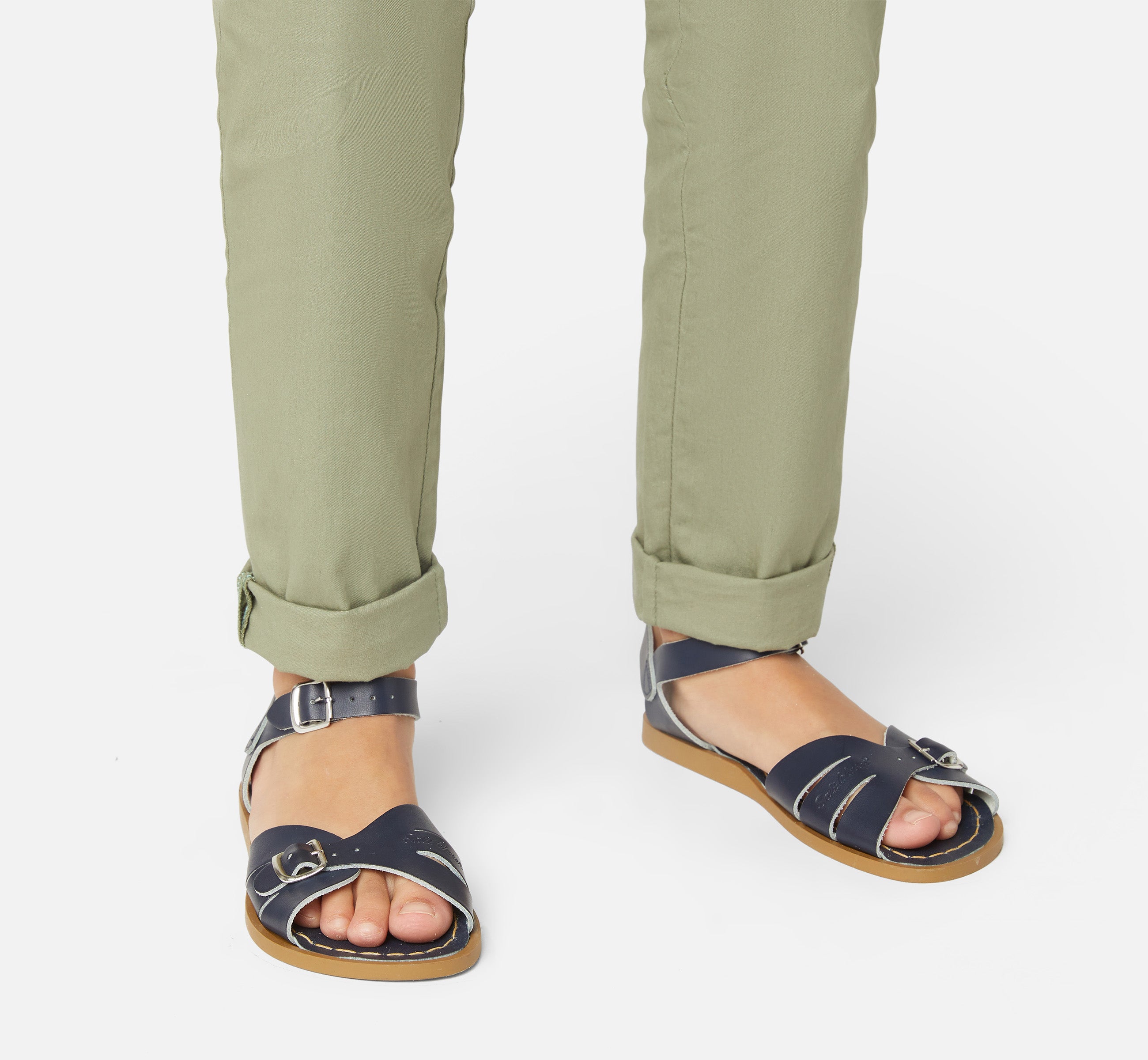 Sandale Classic Pour Enfants Bleu Marine - Salt-Water Sandals EU