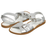 Classic Silberne Damensandale - Silberne Damensandalen - Salt-Water Sandals EU