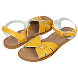 Classic Senffarbene Damensandale - Gelbe Damensandalen - Salt-Water Sandals EU