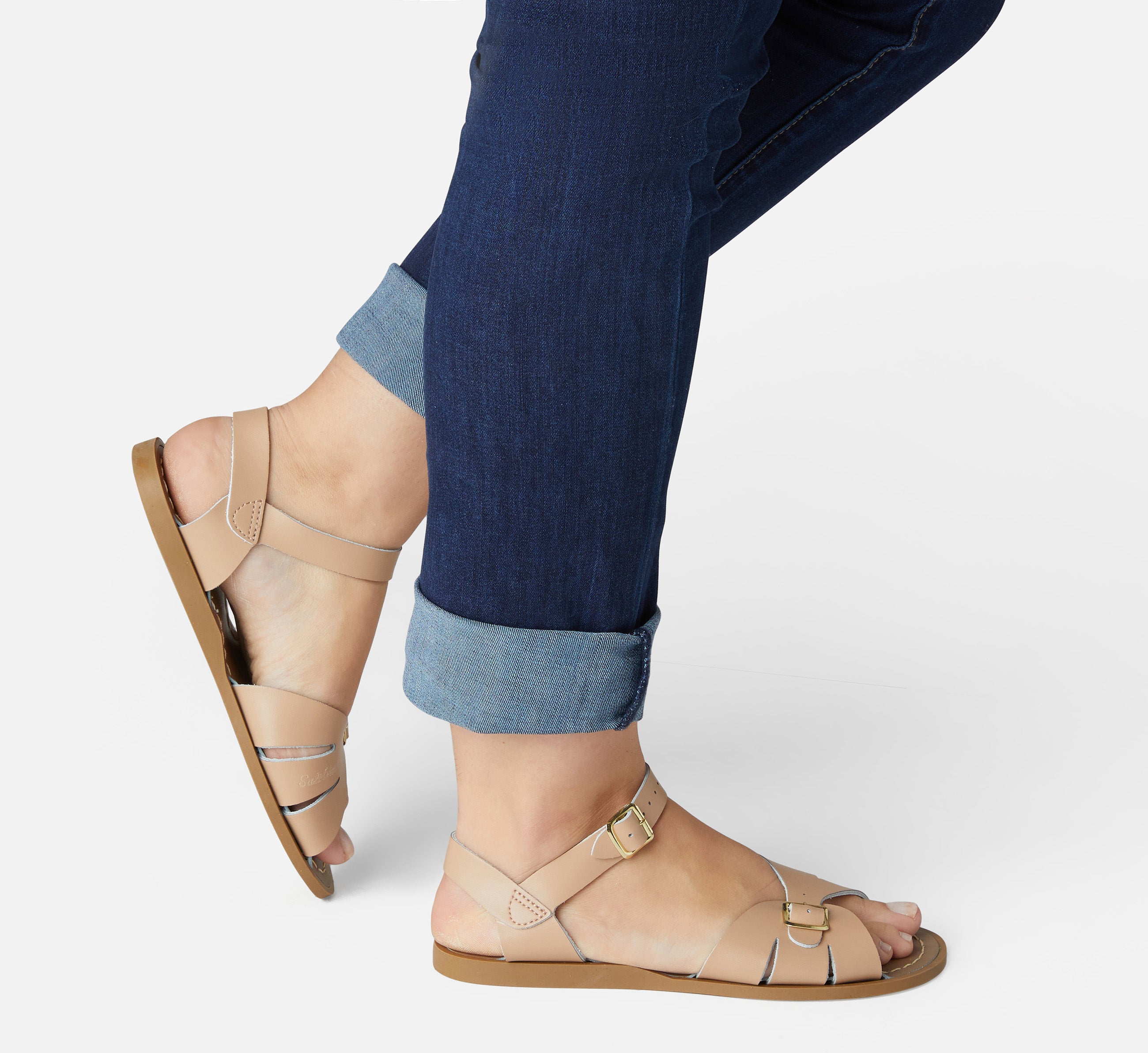 Sandale Classic Latte Pour Femmes - Salt-Water Sandals EU