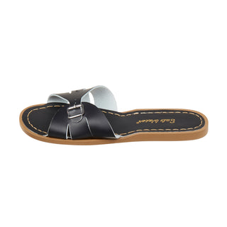Classic Slide Black Womens Sandal - Women's Narrow Fit Sandals - Salt-Water Sandals EU