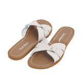 Classic Slide Stone Damensandale - Weiße Damensandalen - Salt-Water Sandals EU