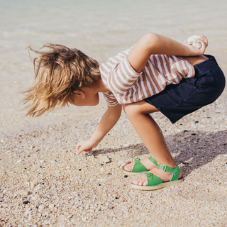 Sandales enfants vert Kelly Surfer - Nouveautés - Salt-Water Sandals EU