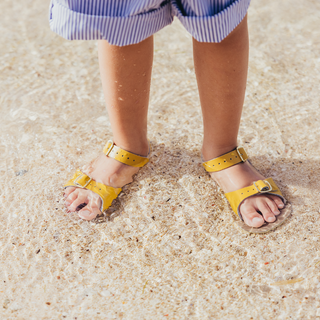 Sandales enfants jaune moutarde Surfer - Salt-Water Sandals EU