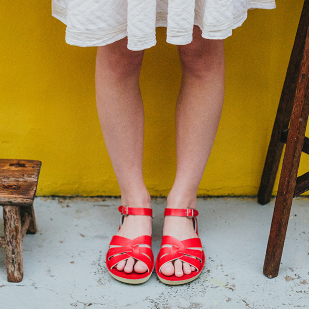 Swimmer Red Womens Sandal - Salt-Water Sandals EU