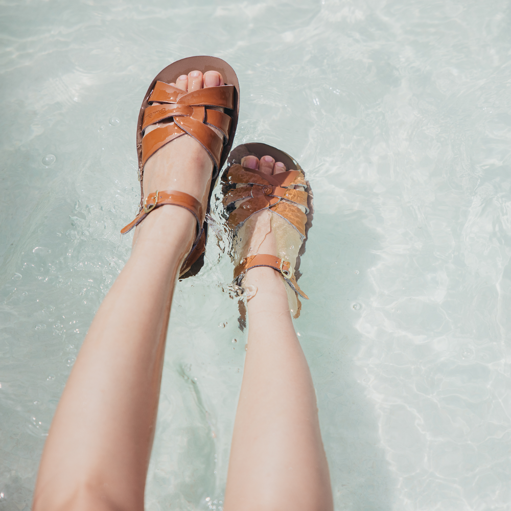 Sandales enfants tan Swimmer - Salt-Water Sandals EU