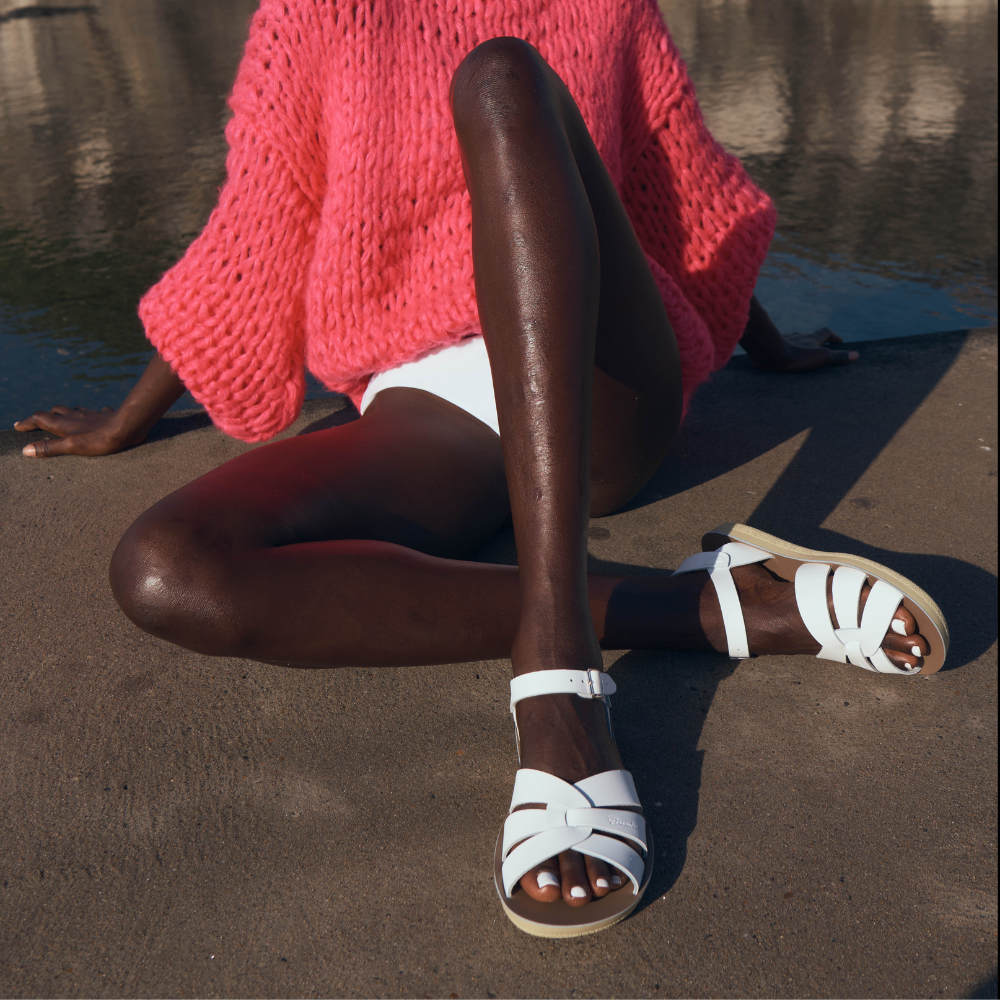 Swimmer White Womens Sandal - Salt-Water Sandals EU